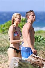 Ireland Baldwin bikinis at beach in Maui 10/21/12 