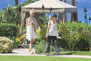 Ireland Baldwin bikinis at beach in Maui 10/21/12 