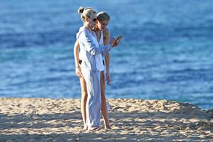Ireland Baldwin bikinis at beach in Maui 10/21/12 