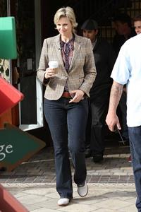 Jane Lynch Visits 'Etra' at The Grove in Los Angeles (December 4, 2012) 