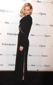 January Jones Metropolitan Opera Gala Premiere of Manon in New York on March 26, 2012 