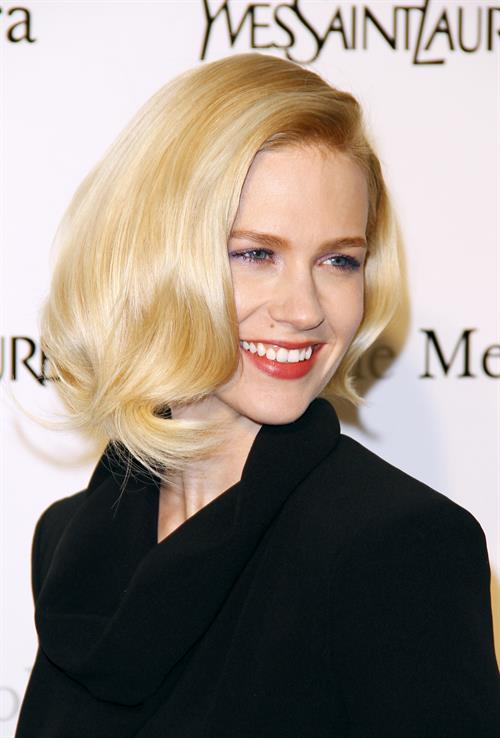 January Jones Metropolitan Opera Gala Premiere of Manon in New York on March 26, 2012 