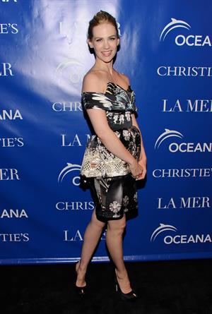 January Jones LA Revolution Bleue screening in New York City on May 5, 2012