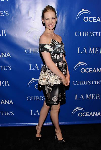 January Jones LA Revolution Bleue screening in New York City on May 5, 2012