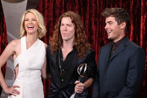 January Jones espy awards at Nokia Theatre in Los Angeles Live on July 14, 2010 