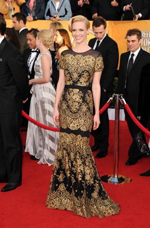 January Jones 17th annual Screen Actors Guild Awards on January 1, 2011