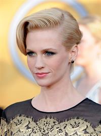 January Jones 17th annual Screen Actors Guild Awards on January 1, 2011