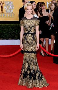 January Jones 17th annual Screen Actors Guild Awards on January 1, 2011