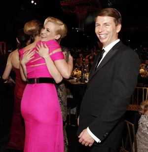 January Jones 17th annual Screen Actors Guild Awards on January 1, 2011