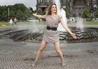 Jeanette Biedermann Jedermann Photocall & Pressekonferenz in Berlin on August 7, 2013