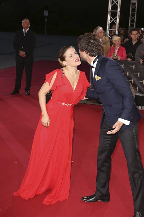 Jeanette Biedermann U 30Verleihung Deutscher Fernsehpreis in Köln on October 2, 2012