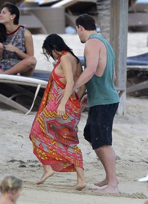 Jenna Dewan-Tatum - at the beach in St Barts 12/31/12  
