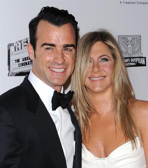 Jennifer Aniston 26th American Cinematheque Award Gala honoring Ben Stiller (November 15, 2012) 