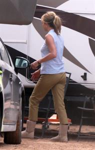 Jennifer Aniston set of 'We're the Miller' in NM 9/24/12 