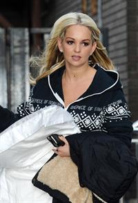 Jennifer Ellison ITV studios in London on January 4, 2011