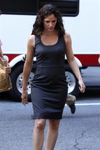 Jennifer Garner Arthur Movie set on August 27, 2010