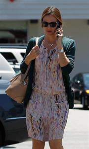 Jennifer Garner seen chatting away on her cellphone in Brentwood 