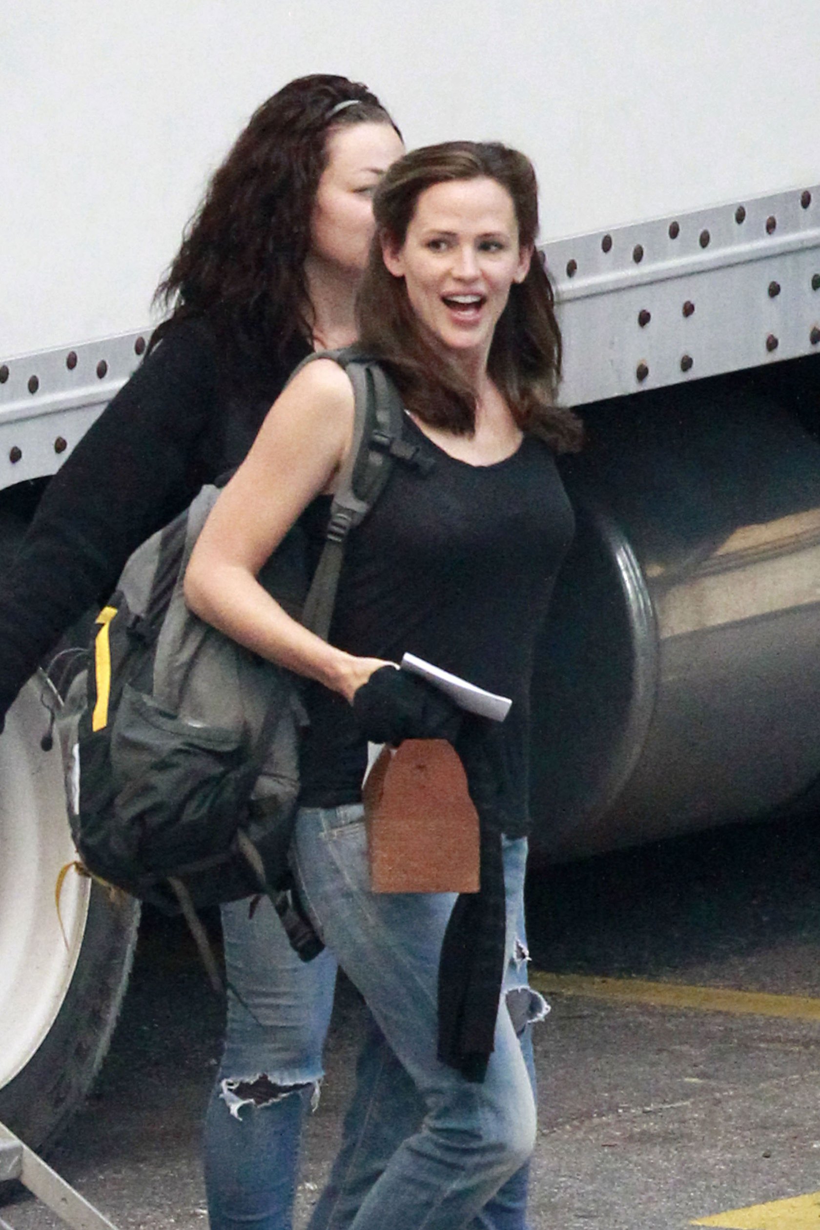 Jennifer Garner Filming 'Dallas Buyers Club' in New Orleans (November 15, 2012) 