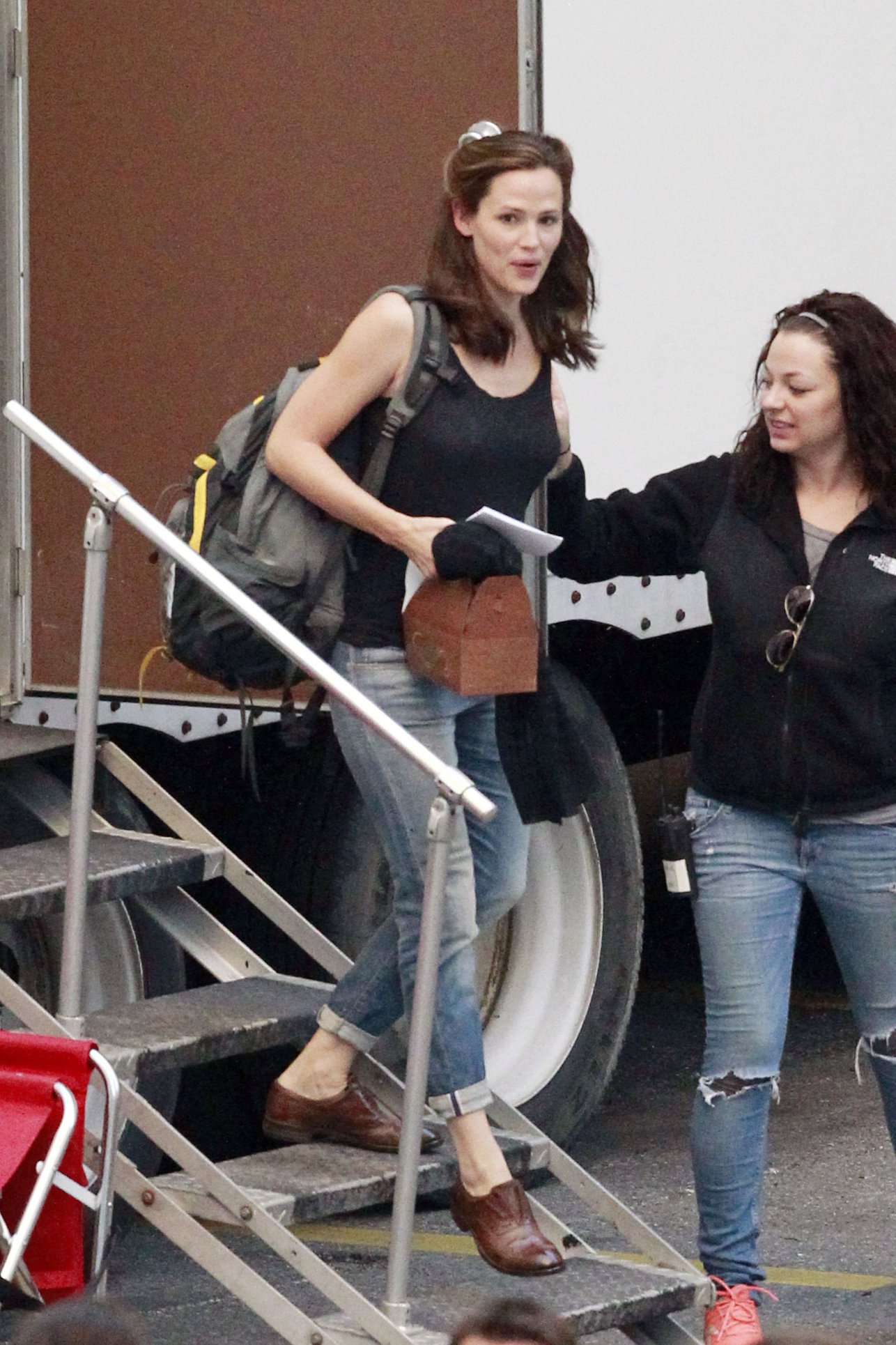 Jennifer Garner Filming 'Dallas Buyers Club' in New Orleans (November 15, 2012) 