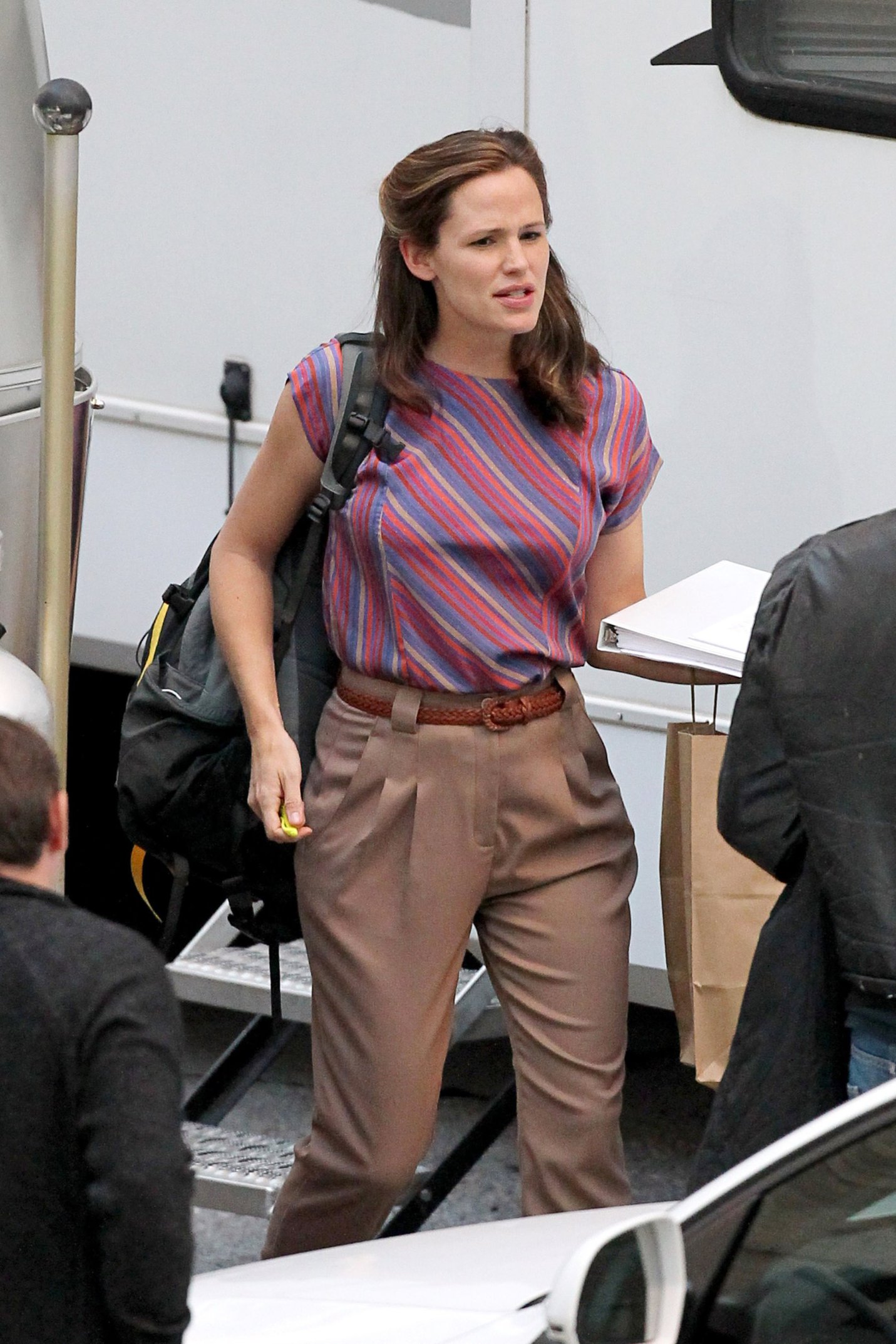 Jennifer Garner Pictures Jennifer Garner Filming 'Dallas Buyers Club' in New Orleans (November 15, 2012)