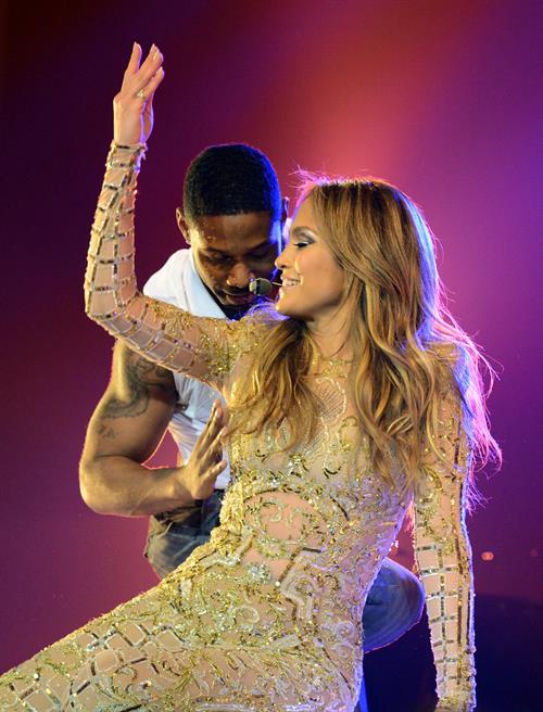 Jennifer Lopez Muhammad Ali's Celebrity Fight Night XIX in Phoenix, Mar. 23, 2013 