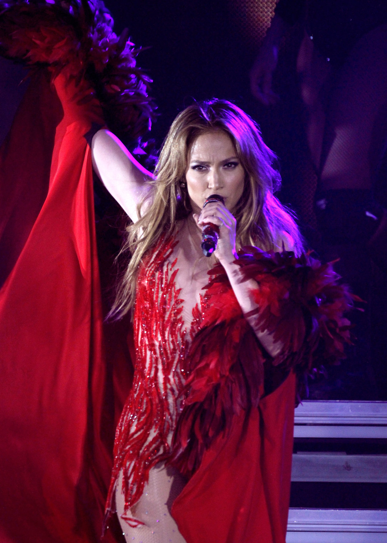 Jennifer Lopez Muhammad Ali's Celebrity Fight Night XIX in Phoenix, Mar. 23, 2013 