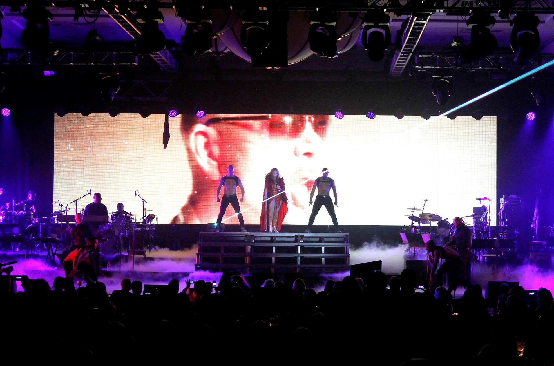 Jennifer Lopez Muhammad Ali's Celebrity Fight Night XIX in Phoenix, Mar. 23, 2013 