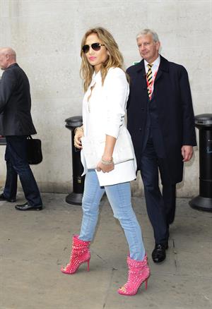 Jennifer Lopez - Pictured at Radio 1 in London on May 30, 2013