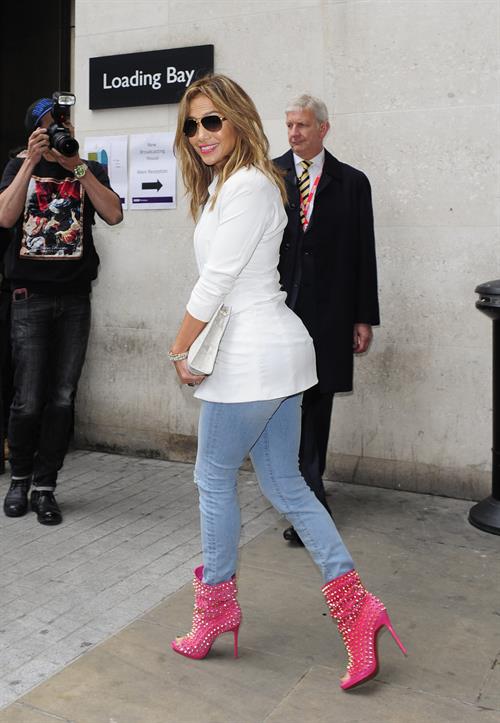 Jennifer Lopez - Pictured at Radio 1 in London on May 30, 2013