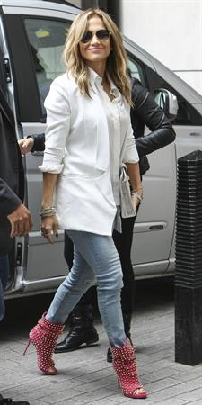 Jennifer Lopez - Pictured at Radio 1 in London on May 30, 2013