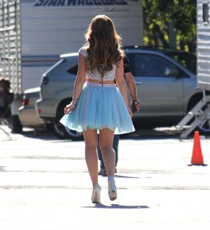Jennifer Love Hewitt On the set of The Client List in Los Angeles January 4, 2013 