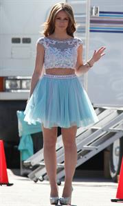 Jennifer Love Hewitt On the set of The Client List in Los Angeles January 4, 2013 