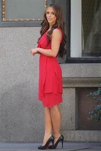 Jennifer Love Hewitt Filming on the set of  The Client List  in Los Angeles (October 26, 2012) 