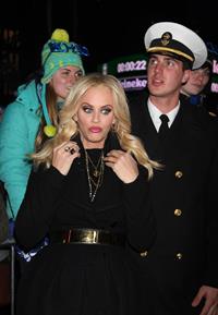 Jenny McCarthy New Year's Eve 2013 at Times Square in NYC 12/31/12 