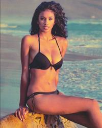 Lisa-Marie Jaftha in a bikini