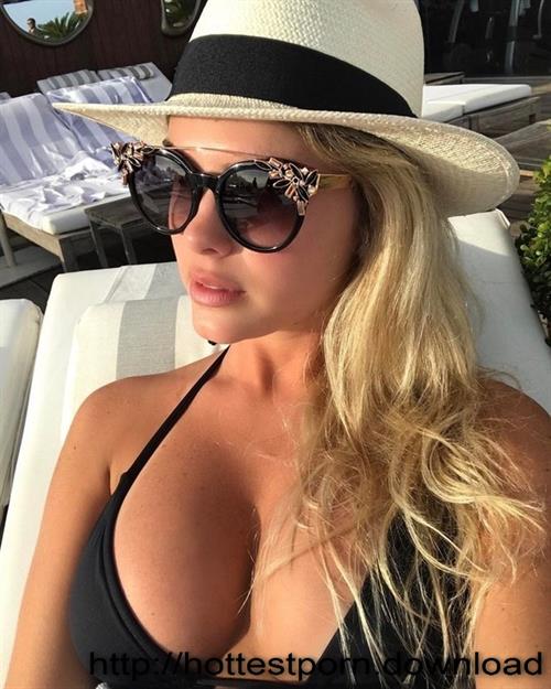 Anonymous in a bikini