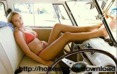 Anonymous in a bikini