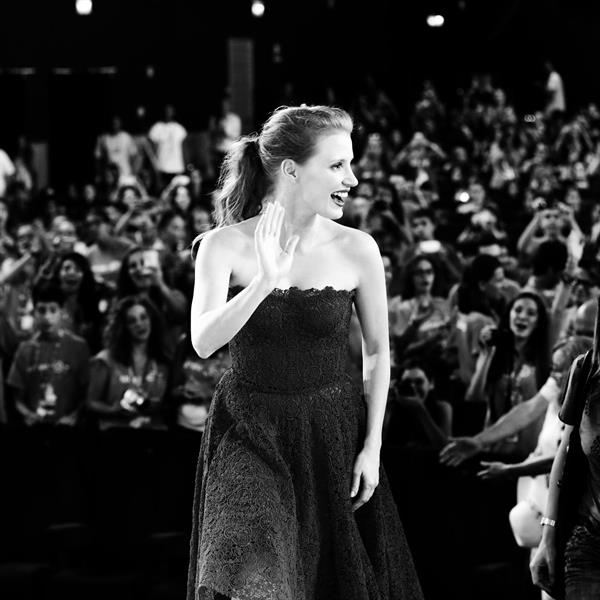 Jessica Chastain - Giffon Film Festival, Italy 7/21/13  