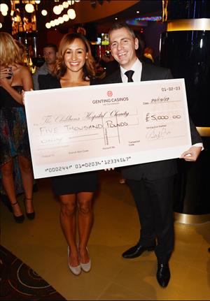Jessica Ennis Genting Casino - October 4, 2012 