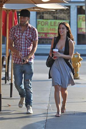 Jessica Lowndes leaving Toast restaurant November 9 2010 
