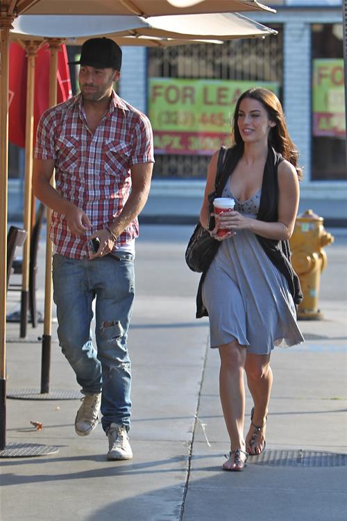 Jessica Lowndes leaving Toast restaurant November 9 2010 