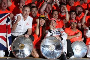 Jessica Michibata attends Formula 1 Australian Grand Prix in Melbourne (March 16-18, 2012) 