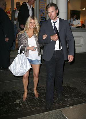 Jessica Simpson out with boyfriend in New York on May 21, 2011 