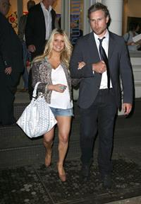 Jessica Simpson out with boyfriend in New York on May 21, 2011 