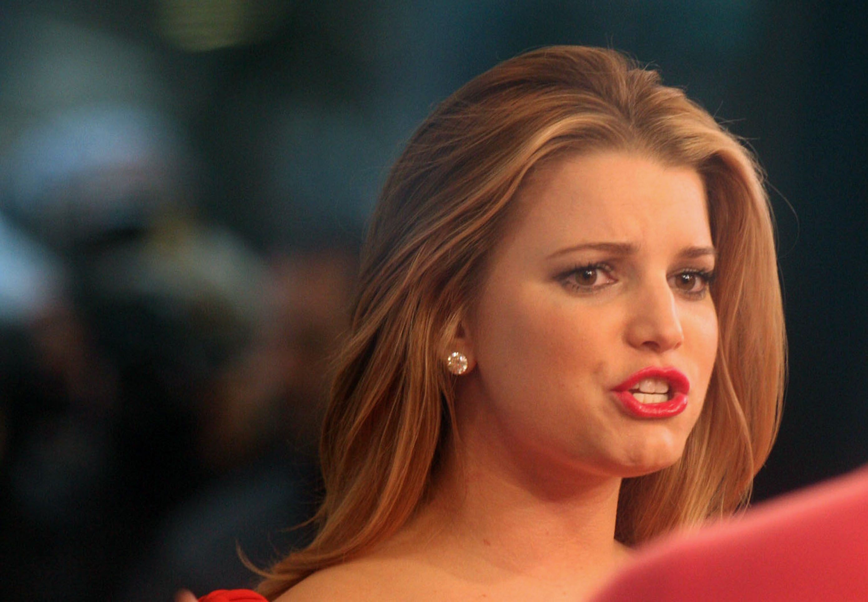 Jessica Simpson at Good Morning America on March 15, 2010 