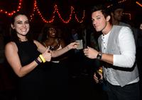 Jessica Stroup 90210 Celebrates 100th Episode At Pink Taco Sunset Strip in LA (Sep 28, 2012) 