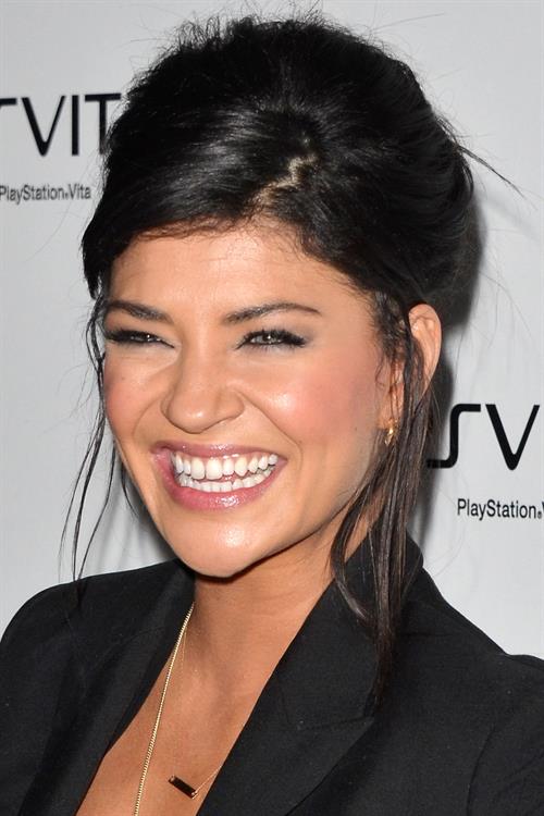 Jessica Szohr Sony PS Vita Launch on February 15, 2012