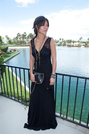 Jessica Szohr attending the Guess Hotel and Lovecat Magazine Party on April 13, 2012