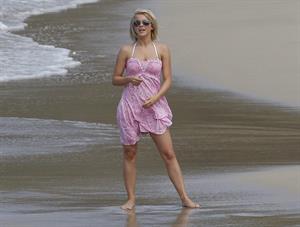 Julianne Hough bikini candids in St Barts 1/4/13  
