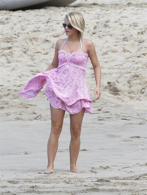 Julianne Hough bikini candids in St Barts 1/4/13  